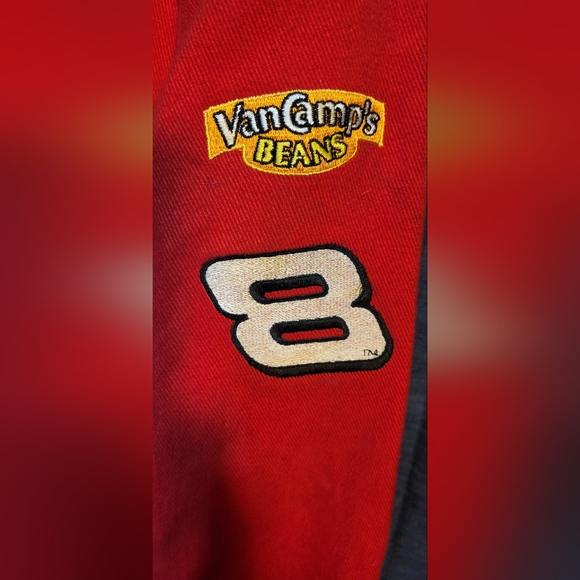 Chase Authentic Bud racing #8 race jacket - Picture 7 of 10